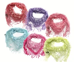 Veniz huivi - Pitsikukka